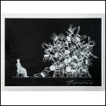 ГОРОХОВСКИЙ Эдуард Семёнович (1929–2004) Из цикла «Черный прямоугольник». 2002