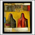 БОГОМОЛОВ Глеб Сергеевич (1933–2016) Из серии «Мафории». Композиция 905. 2000