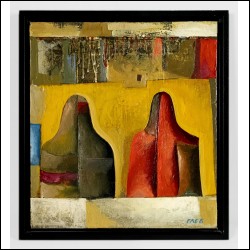 БОГОМОЛОВ Глеб Сергеевич (1933–2016) Из серии «Мафории». Композиция 905. 2000