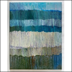 ВУЛОХ Игорь Александрович (1938–2012) Синий пейзаж 3. 2008