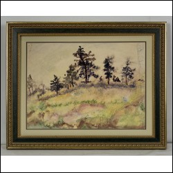 ЗВЕРЕВ Анатолий Тимофеевич (1931–1986) Молодые сосны. Сокольники. Вторая половина 1950‑х