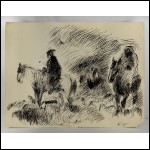 СЛЕПЫШЕВ Анатолий Степанович (1932–2016) Два всадника. 1987