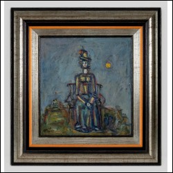 ТЫШЛЕР Александр Григорьевич (1898–1980) Дама на скамейке. 1964