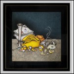 ШЕМЯКИН Михаил Михайлович (1943) «Натюрморт» из цикла «Натюрморты». 1998