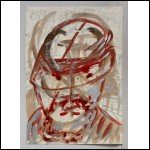 ЯКОВЛЕВ Владимир Игоревич (1934–1998) Красный портрет. Конец 1970‑х — начало 1980‑х