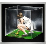 ВАШКЕВИЧ Руслан Петрович (1966) Курочка Ряба, или Чёрный Квадрат в Кубе. 2001