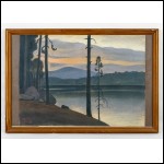 СМИРНОВ‑РУСЕЦКИЙ Борис Алексеевич (1905–1993) Тишина. Из цикла «Север». 1989