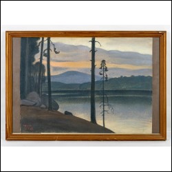 СМИРНОВ‑РУСЕЦКИЙ Борис Алексеевич (1905–1993) Тишина. Из цикла «Север». 1989