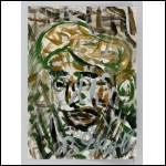 ЯКОВЛЕВ Владимир Игоревич (1934–1998) Зеленый портрет. Конец 1970‑х — начало 1980‑х