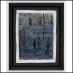 РОГИНСКИЙ Михаил Александрович (1931–2004) У магазина «Ткани». 1998