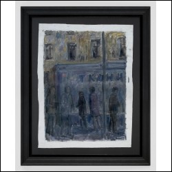 РОГИНСКИЙ Михаил Александрович (1931–2004) У магазина «Ткани». 1998