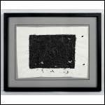 ТУРЕЦКИЙ Борис Захарович (1928–1997) Из второго абстрактного периода. Черная структура № 2. Конец 1960‑х — начало 1970‑х