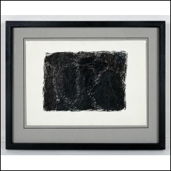 ТУРЕЦКИЙ Борис Захарович (1928–1997) Из второго абстрактного периода. Черная структура № 3. Конец 1960‑х — начало 1970‑х