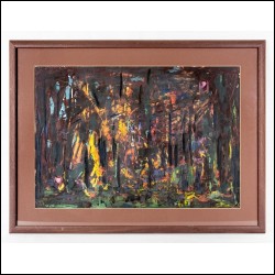 МИХНОВ‑ВОЙТЕНКО Евгений Григорьевич (1932–1988) Абстрактная композиция. 1960‑е