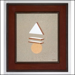 СНЕГУР Игорь Григорьевич (1935) Треугольник и две поддержки. 2006