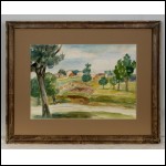 ФЕДЕР Адольф (1886–1943) Деревенька на юге Франции. Конец 1910‑х — 1920‑е