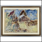 ЗВЕРЕВ Анатолий Тимофеевич (1931–1986) Козы в горах. 1960