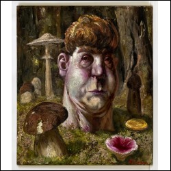 ШУЛЬЖЕНКО Василий Владимирович (1949) Голова человека‑гриба. 2016