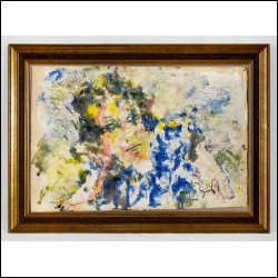 ЗВЕРЕВ Анатолий Тимофеевич (1931–1986) Портрет художника (Люся). 1961