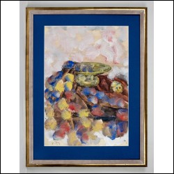 ЗВЕРЕВ Анатолий Тимофеевич (1931–1986) Чаша и яблоки. 1959