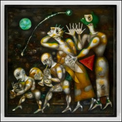 СИТНИКОВ Александр Григорьевич (1945) Шествие. 1991