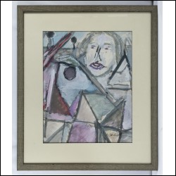 ЯКОВЛЕВ Владимир Игоревич (1934–1998) Портрет. Конец 1970‑х