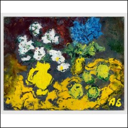 БУХ Арон Фроимович (1923–2006) Натюрморт с цветами. 2002