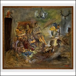 КОНЫШЕВА Натта Ивановна (1935–2022) Вечеринка. 1971