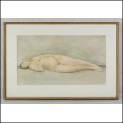 ВЕЙСБЕРГ Владимир Григорьевич (1924–1985) Лежащая обнаженная. 1976