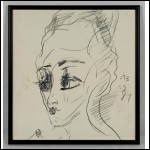 ЗВЕРЕВ Анатолий Тимофеевич (1931–1986) Девушка с большими глазами. 1984