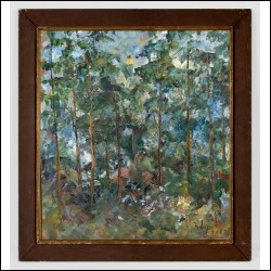 ЗВЕРЕВ Анатолий Тимофеевич (1931–1986) Сосны. Николина Гора. 1968