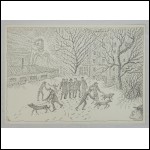 СВЕШНИКОВ Борис Петрович (1927–1998) Собачья прогулка. 1997