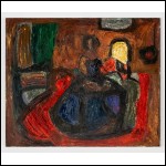 РУДАКОВ Михаил Захарьевич (1914–1985) Салон в доме Линде. 1983